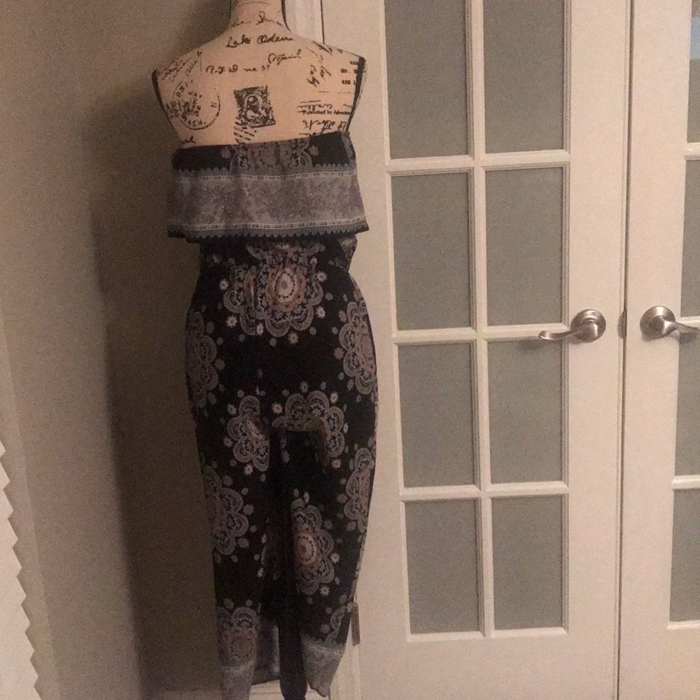 NWOT STRAPLESS PALAZZO RIMPER - Picture 2 of 3